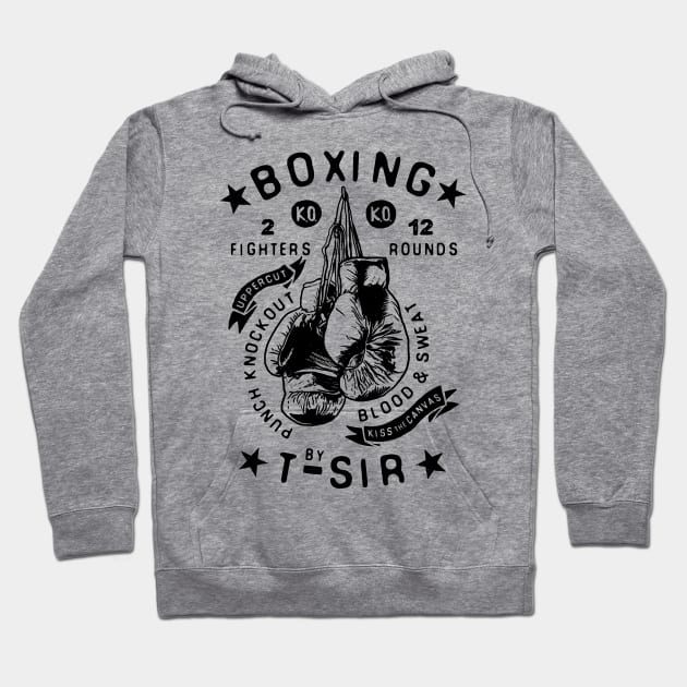 Boxing Hoodie by OscarPostigo